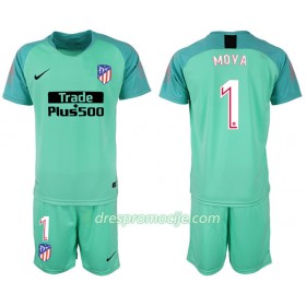 Atlético Madrid Dres Golmanski Moya 1 Dječji komplet 2018/19 Kratkih Rukava